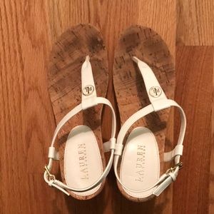 Lauren by Ralph Lauren white shoes